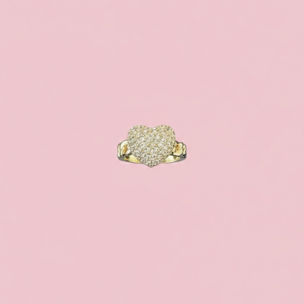 Gold Heart Ring